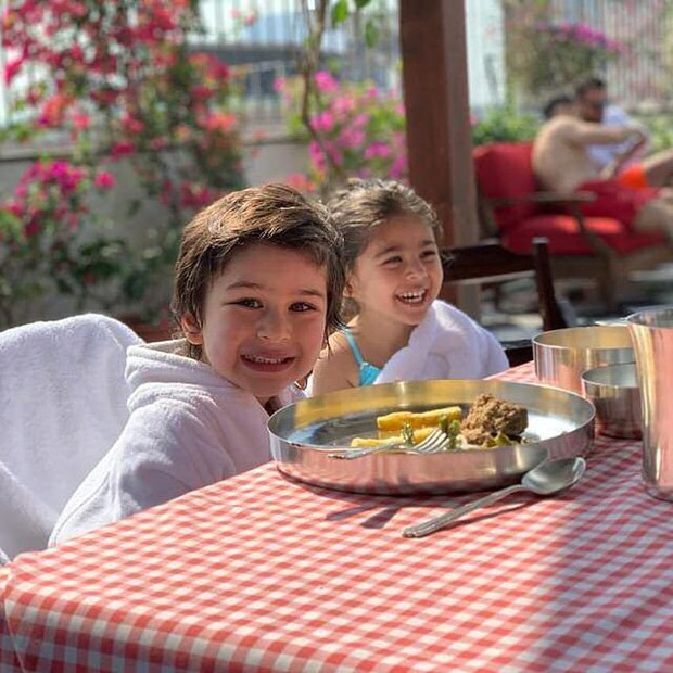 Kareena Kapoor Khan shares adorable picture of Taimur and Inaaya smiling while enjoying lunch at their new residence 