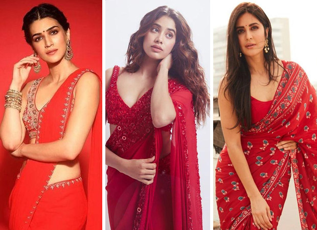 Kriti Sanon, Janhvi Kapoor or Katrina Kaif – who aced the red saree game?