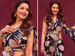 Madhuri Dixit looks radiant and graceful in Rs. 72,800 georgette saree as she kicks off new season of Dance Deewane
