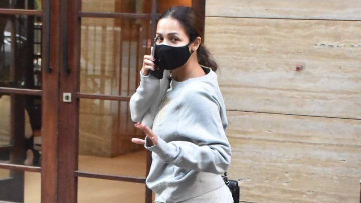 Malaika Arora spotted at Bandra