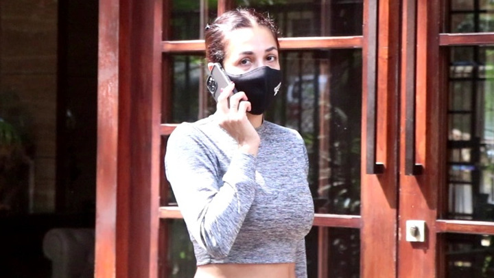 Malaika Arora spotted at Bandra