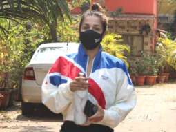 Malaika Arora spotted at Diva Yoga in Bandra