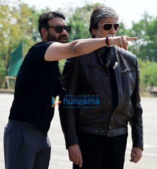 On The Sets Of The Movie Mayday