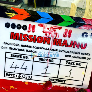 On The Sets Of Movie Mission Majnu