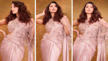 Nora Fatehi steals the limelight in Tarun Tahiliani x Goenka India embroidered saree worth Rs. 69,900 during Bigg Boss 14 finale