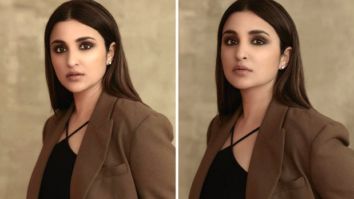 Parineeti Chopra aces the power dressing in pantsuit with smokey eye glam for The Girl On The Train promotions