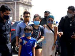 Photos: Aamir Khan spotted at Gateway Of India with his family and Dino Morea