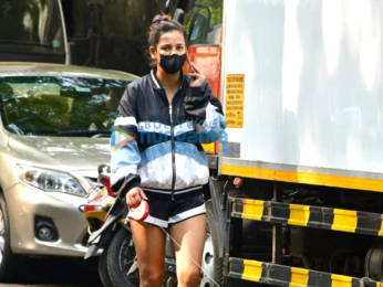 Photos: Aisha Sharma spotted with her pet for morning walk