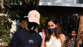 Photos: Ananya Panday and Ishaan Khatter spotted at Mizu restaurant in Bandra