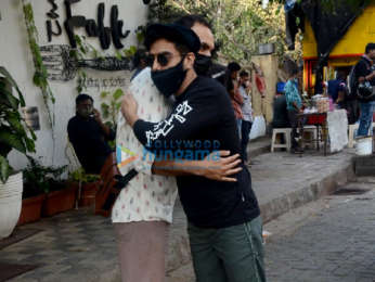 Photos: Aparshakti Khurrana snapped in Juhu
