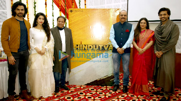 photos cm trivendra singh rawat at mahurat clap of karan razdans hindutva 3