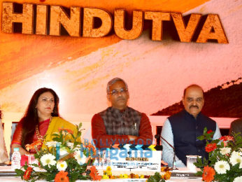 Photos: CM Trivendra Singh Rawat at Mahurat clap of Karan Razdan's Hindutva