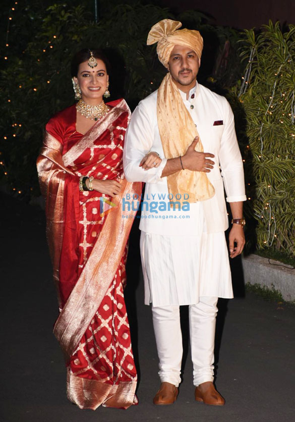 photos dia mirza and vaibhav rekhi pose for the paparazzi as married couple 2