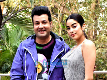 Photos: Janhvi Kapoor and Varun Sharma promote their film Roohi