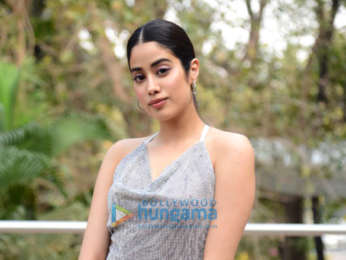 Photos: Janhvi Kapoor and Varun Sharma promote their film Roohi
