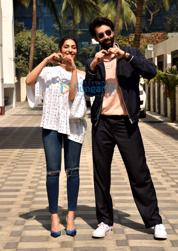 Photos: Jhataleka Malhotra and Anmol Thakeria Dhillon snapped promoting the film Tuesdays And Fridays