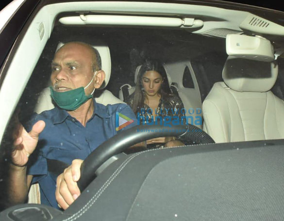 photos kiara advani spotted at karan johars house 1