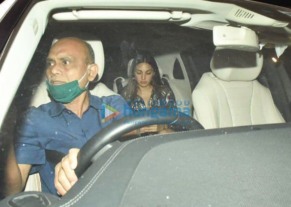 photos kiara advani spotted at karan johars house 2