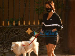 Photos: Malaika Arora snapped with her pet