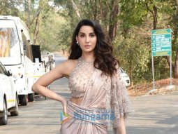 Photos: Nora Fatehi and Riteish Deshmukh spotted on the sets of Bigg Boss 14