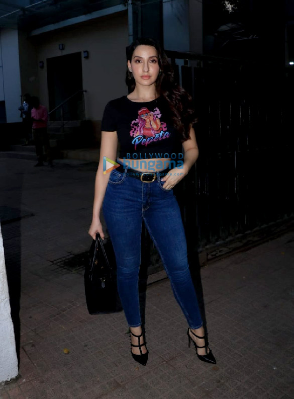 photos nora fatehi snapped in andheri 1