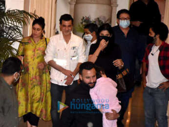 Photos: Ranbir Kapoor, Alia Bhatt, Saif Ali Khan, Kareena Kapoor Khan and others spotted at Rajiv Kapoor's house in Chembur