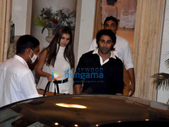Photos: Ranbir Kapoor, Alia Bhatt, Saif Ali Khan, Kareena Kapoor Khan and others spotted at Rajiv Kapoor's house in Chembur