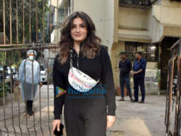 Photos: Raveena Tandon snapped at salon in Juhu