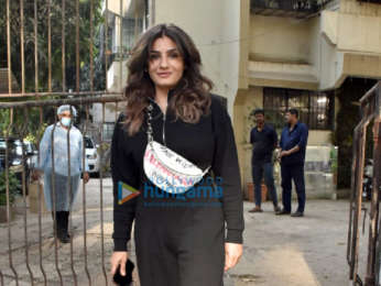 Photos: Raveena Tandon snapped at salon in Juhu