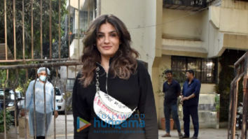 Photos: Raveena Tandon snapped at salon in Juhu