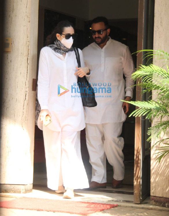 photos saif ali khan and karisma kapoor spotted in bandra 2