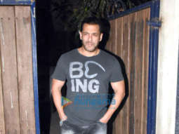 Photos: Salman Khan spotted at a recording studio in Bandra