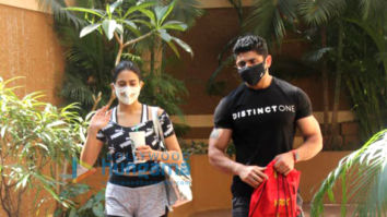 Photos: Sara Ali Khan spotted at Gym