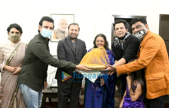 photos trailer launch of the film fauji calling 5