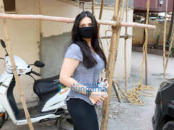Photos: Zareen Khan spotted at Pilates studio