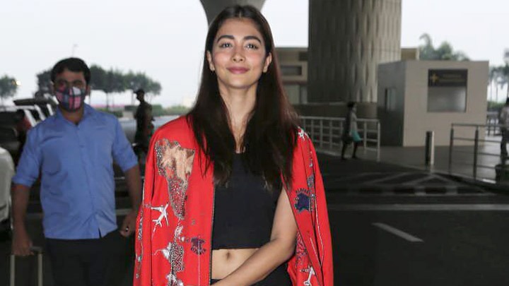 Pooja Hegde spotted at Airport