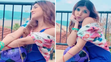 Pool time for Ashi Khanna as she enjoys downtime while lip-synching to ‘Sochan Vich Tu’