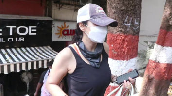 Preity Zinta spotted at Tip & Toe salon in Bandra