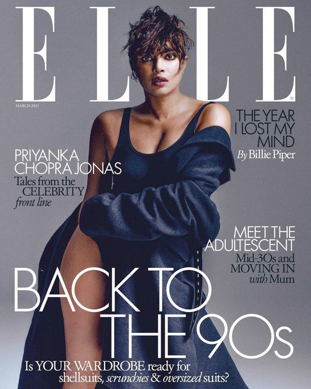 Priyanka Chopra is a sight to behold as the bold and beautiful cover star of Elle UK