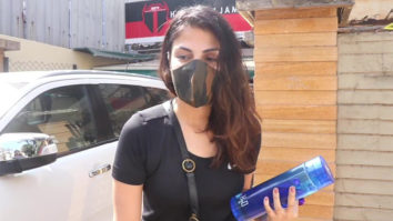 Rhea Chakraborty spotted at Gym in Khar