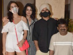 Sara Ali Khan, Vijay Deverakonda and many celebs snapped while leaving from Manish Malhotra’s house