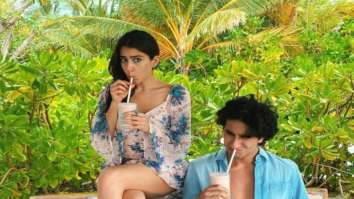 Sara Ali Khan and Ibrahim Ali Khan are double trouble whilst enjoying smoothies in Maldives