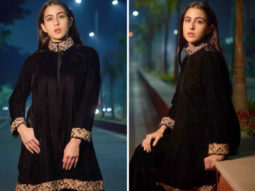 Sara Ali Khan exudes elegance in black velvet set