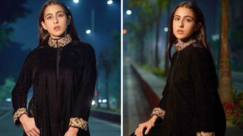 Sara Ali Khan exudes elegance in black velvet set