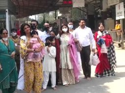 Shilpa Shetty & family visit Siddhivinayak Temple for Samisha’s first birthday