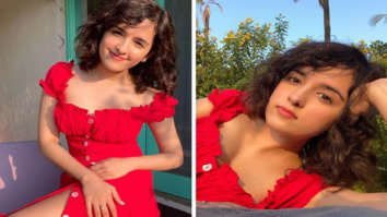 Shirley Setia raises the temperature in sexy mini red dress