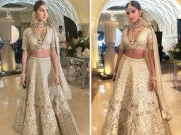 Tara Sutaria’s ethnic love grows stronger with the classic Anita Dongre embellished lehenga worth Rs. 3.1 lakhs