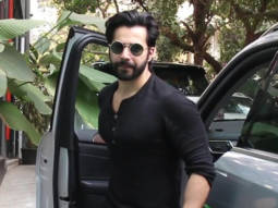 Varun Dhawan spotted at Maddock office in Santacruz