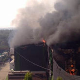 Massive fire breaks out on the sets of Prabhas and Saif Ali Khan starrer Adipurush; no injuries reported
