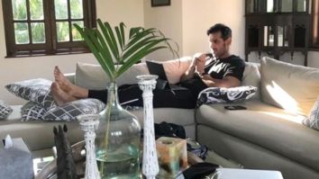 John Abraham gives a glimpse at what his Monday morning looks like